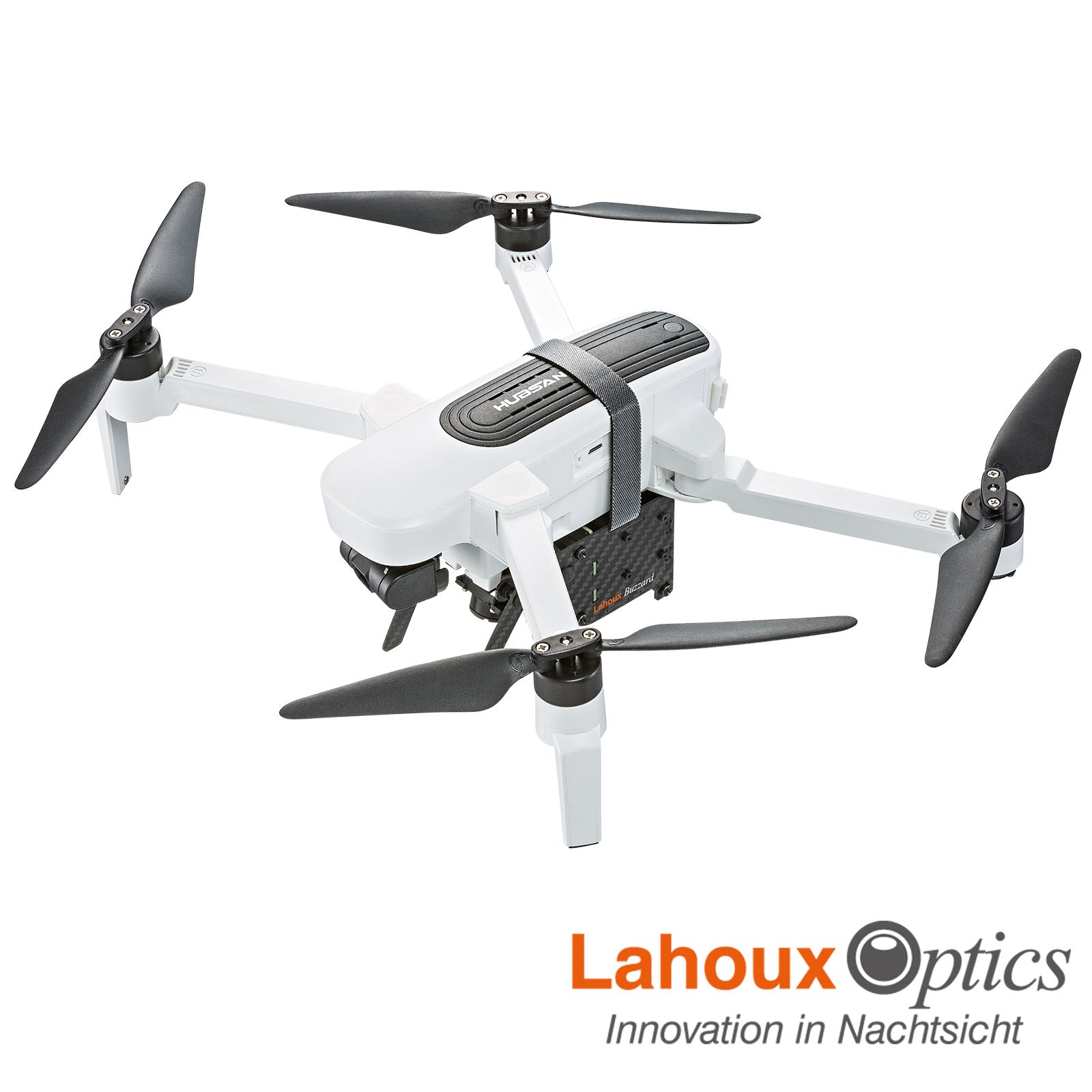 Es handelt sich hier um LAHOUX Buzzard Drohne für die Jagd.