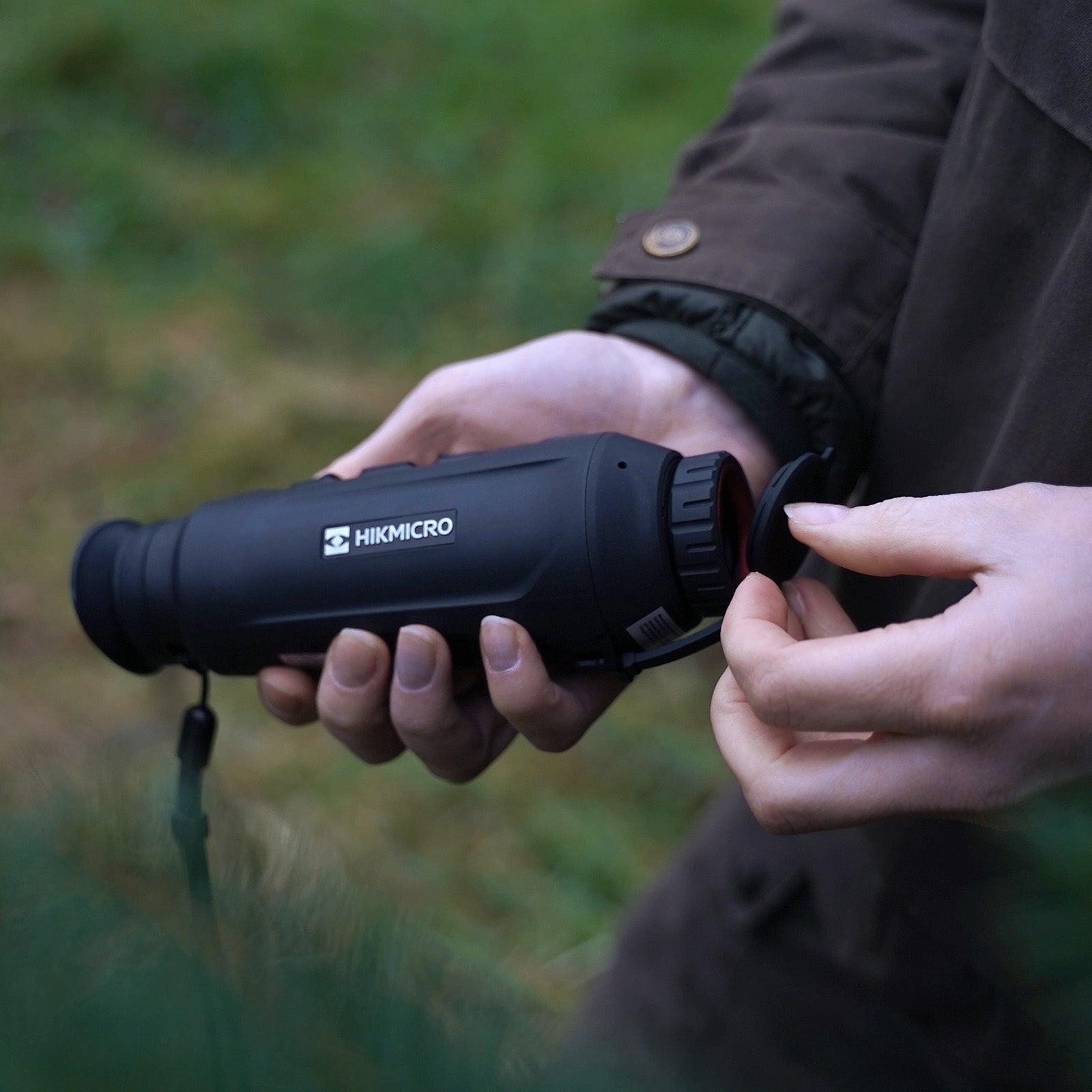 Es handelt sich hier um HIKMICRO Lynx Pro LH19 2.0 Wärmebildkamera für die Jagd.