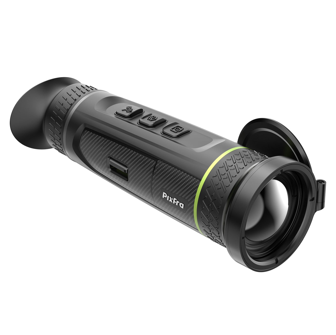 PIXFRA Sirius SA50 Wärmebildmonokular – Bedienelemente