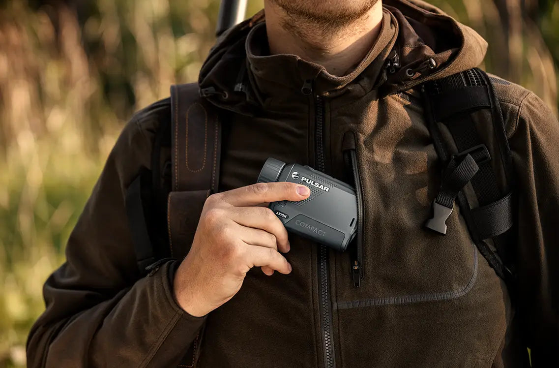 PULSAR Axion XG35 Compact Wärmebildkamera für die Jagd.