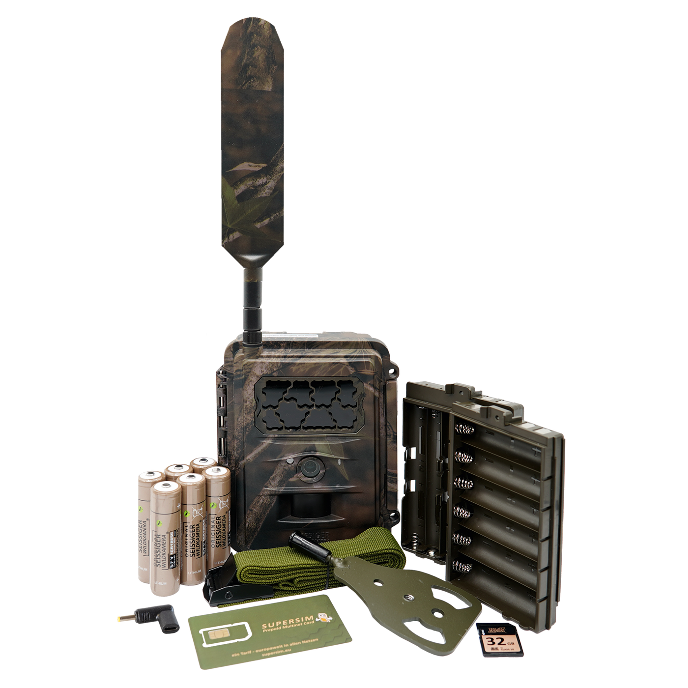 SEISSIGER Base-Cam LTE SUPERSIM-Edition Wildkamera für die Jagd.