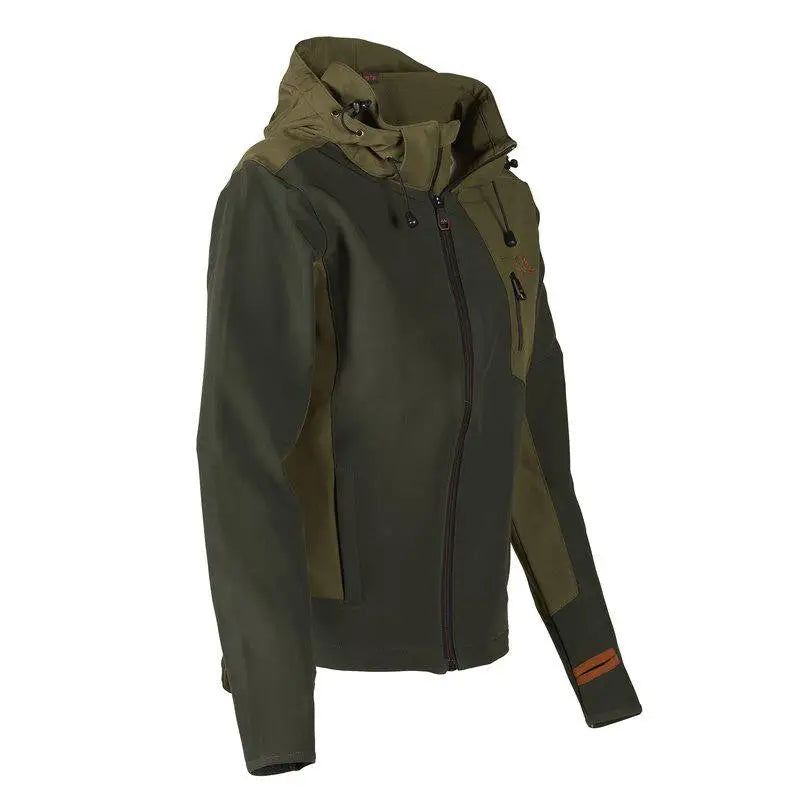 Es handelt sich hier um Damen Jagdjacke Lynx Antibite Green Swedteam für die Jagd.