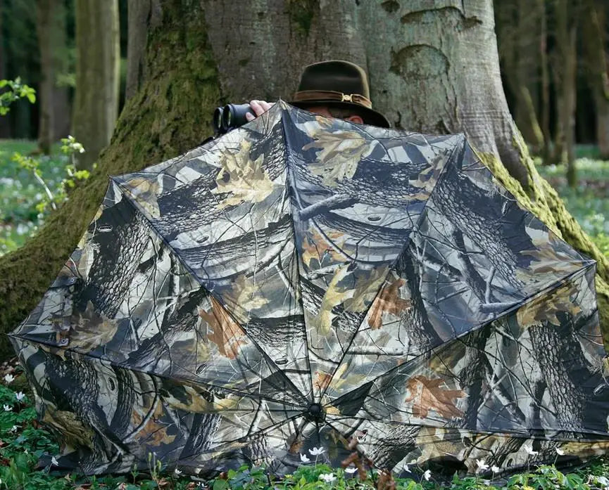 Es handelt sich hier um Tarnschirm Ansitzdach Camo für die Jagd.