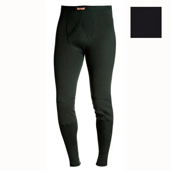 TERMO ORIGINAL HEAVY Lange Unterhose mit Eingriff schwarz