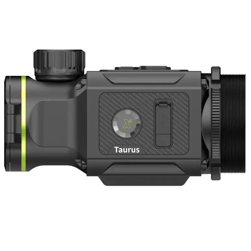 Es handelt sich hier um das Wärmebild-Vorsatzgerät Taurus T650 PIXFRA Info für die Jagd.