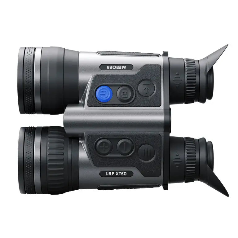 Es handelt sich hier um PULSAR Wärmebildfernglas Merger LRF XT50 für die Jagd.