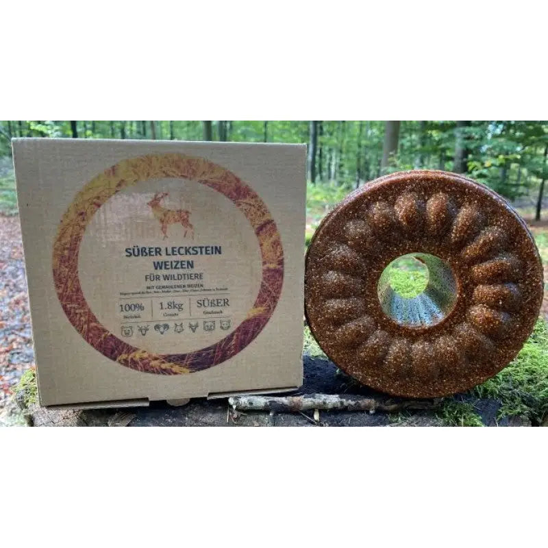 Wildlutscher Leckstein süßer gekeimter Weizen mit gemahlenem kaufen | Outlander Jagdshop