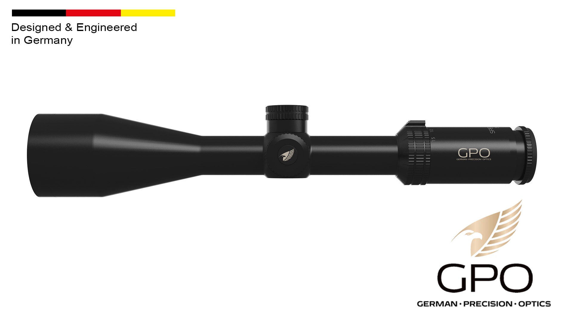 Es handelt sich hier um Zielfernrohr GPO Spectra™ 5x 3-15x56i für die Jagd.