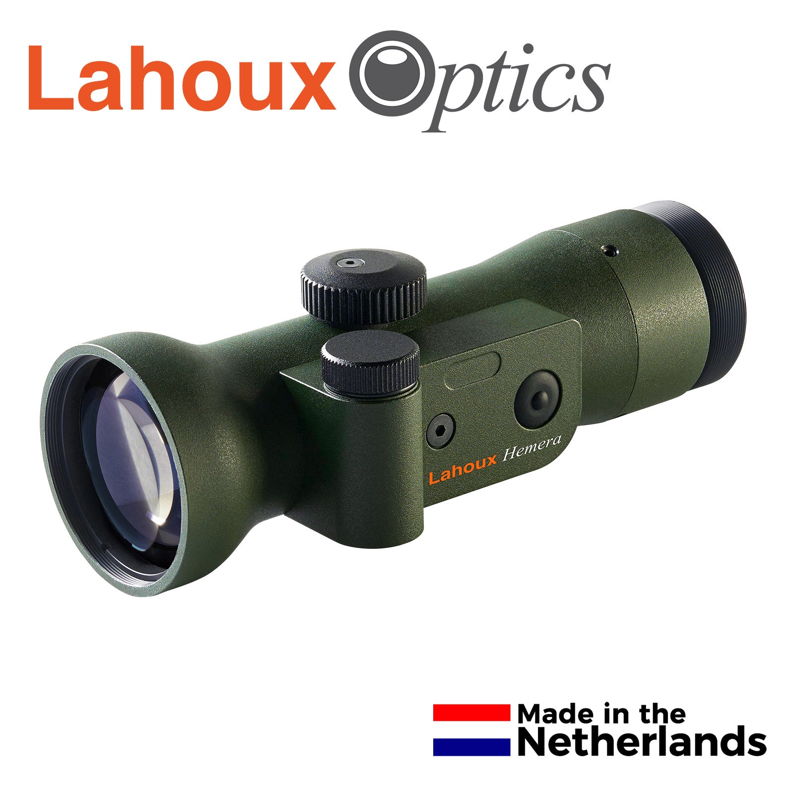 Es handelt sich hier um LAHOUX Hemera Standard Nachtsichtgerät für die Jagd.