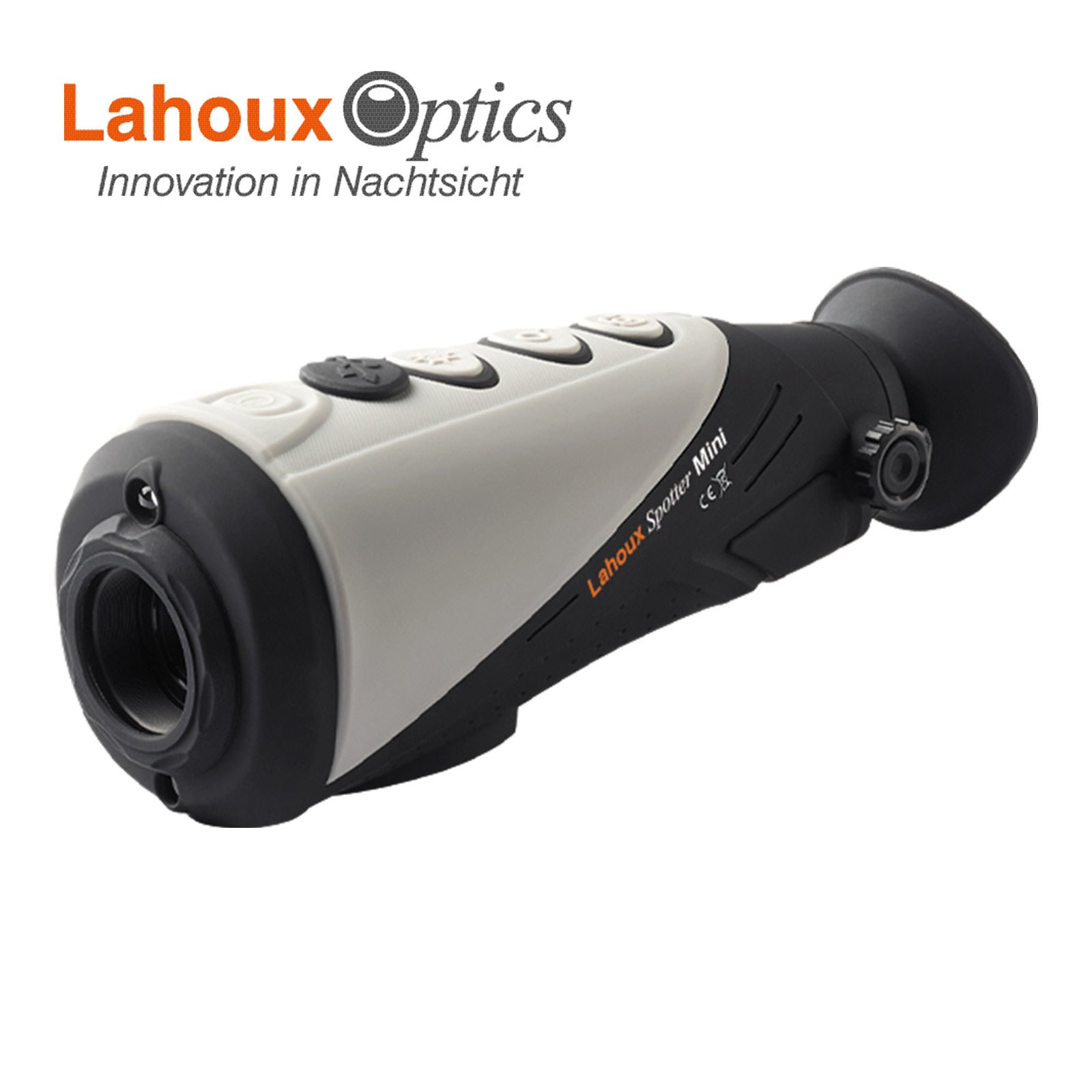 Es handelt sich hier um LAHOUX Spotter Mini Wärmebildkamera für die Jagd.