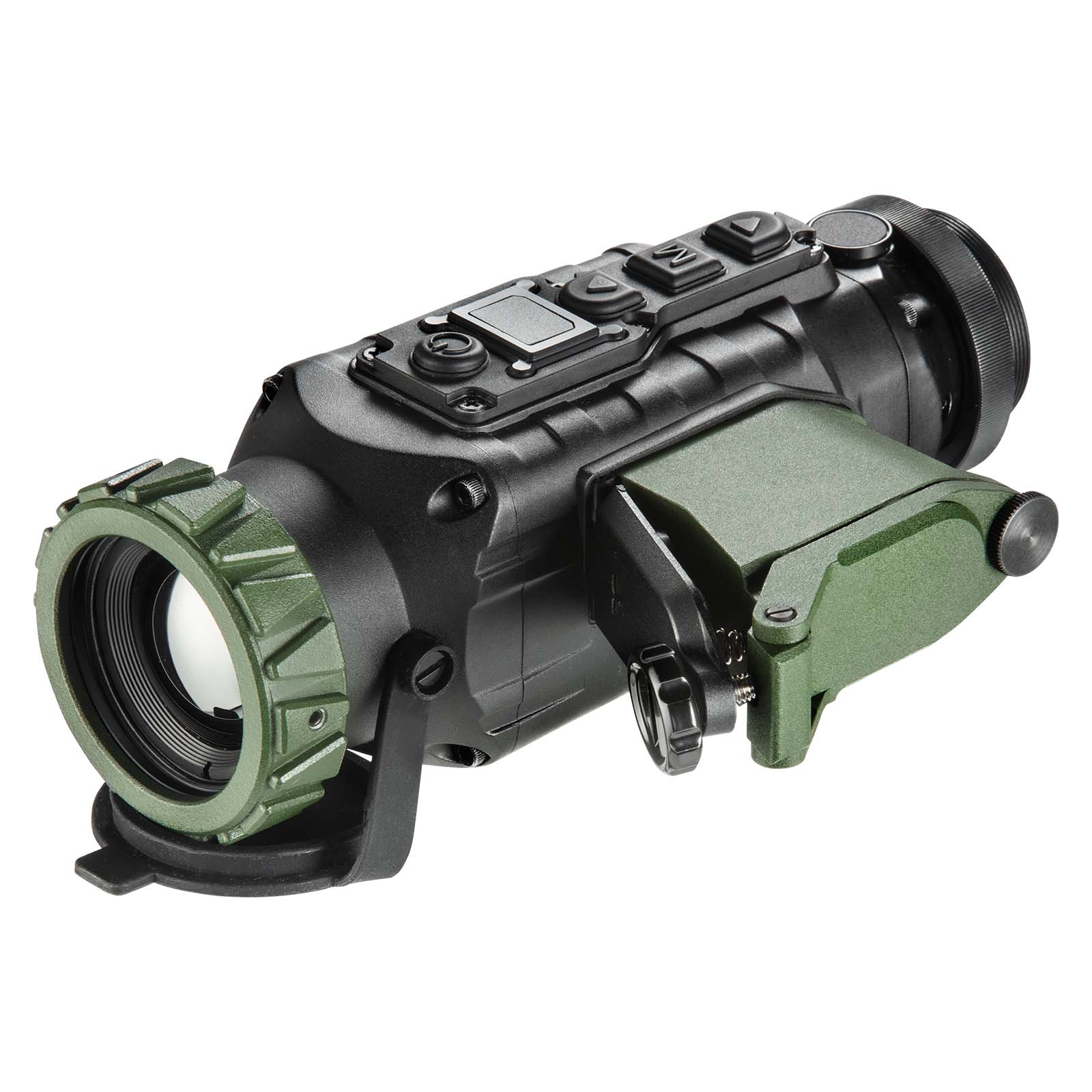 Es handelt sich hier um LAHOUX Clip 35 - Wärmebildkamera / Vorsatzgerät für die Jagd.