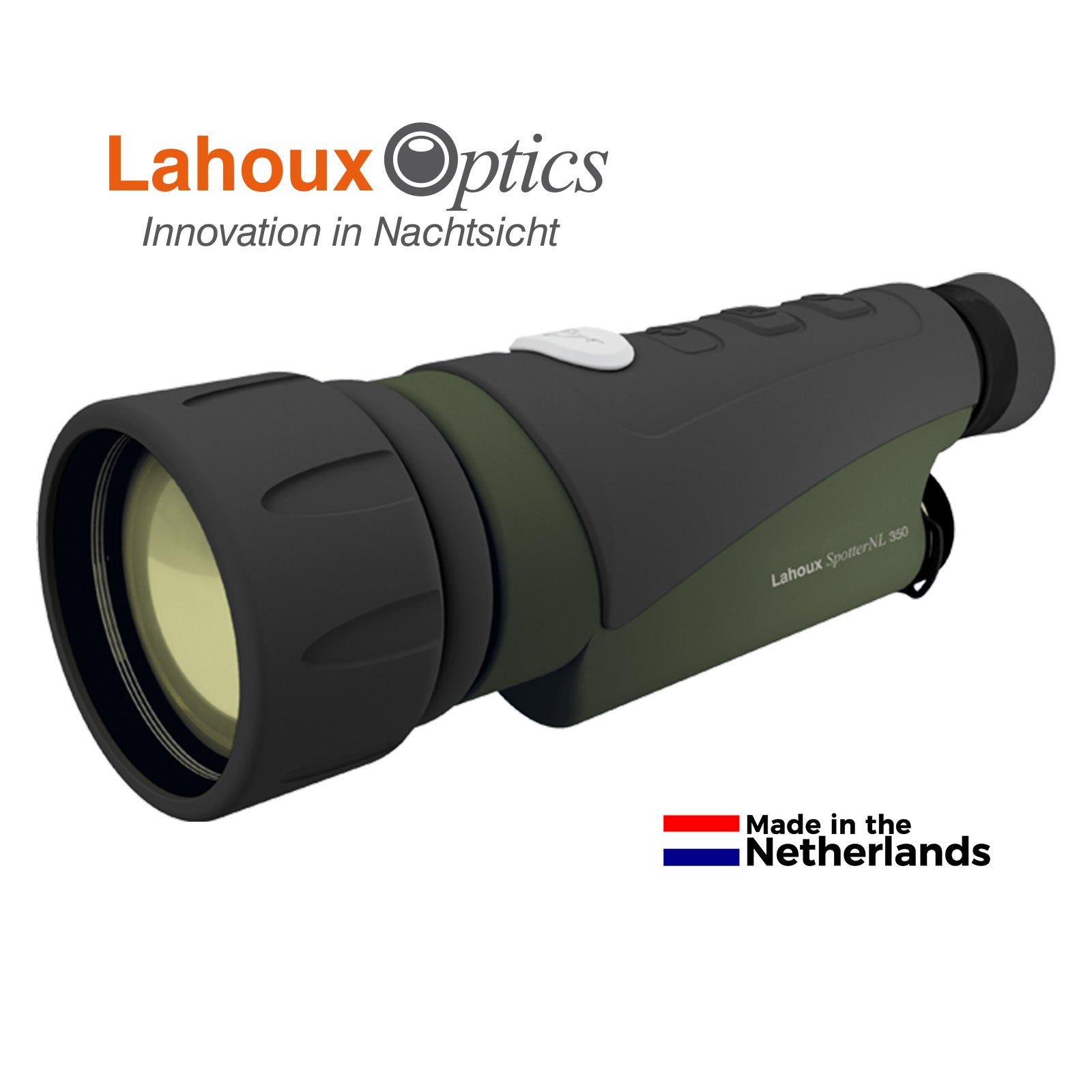 Es handelt sich hier um LAHOUX Spotter NL 350 Wärmebildkamera für die Jagd.