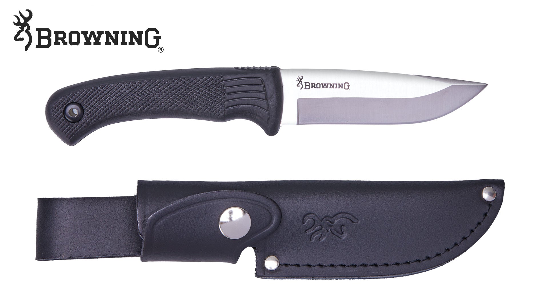 Es handelt sich hier um BROWNING Messer Pro Hunter Black für die Jagd.