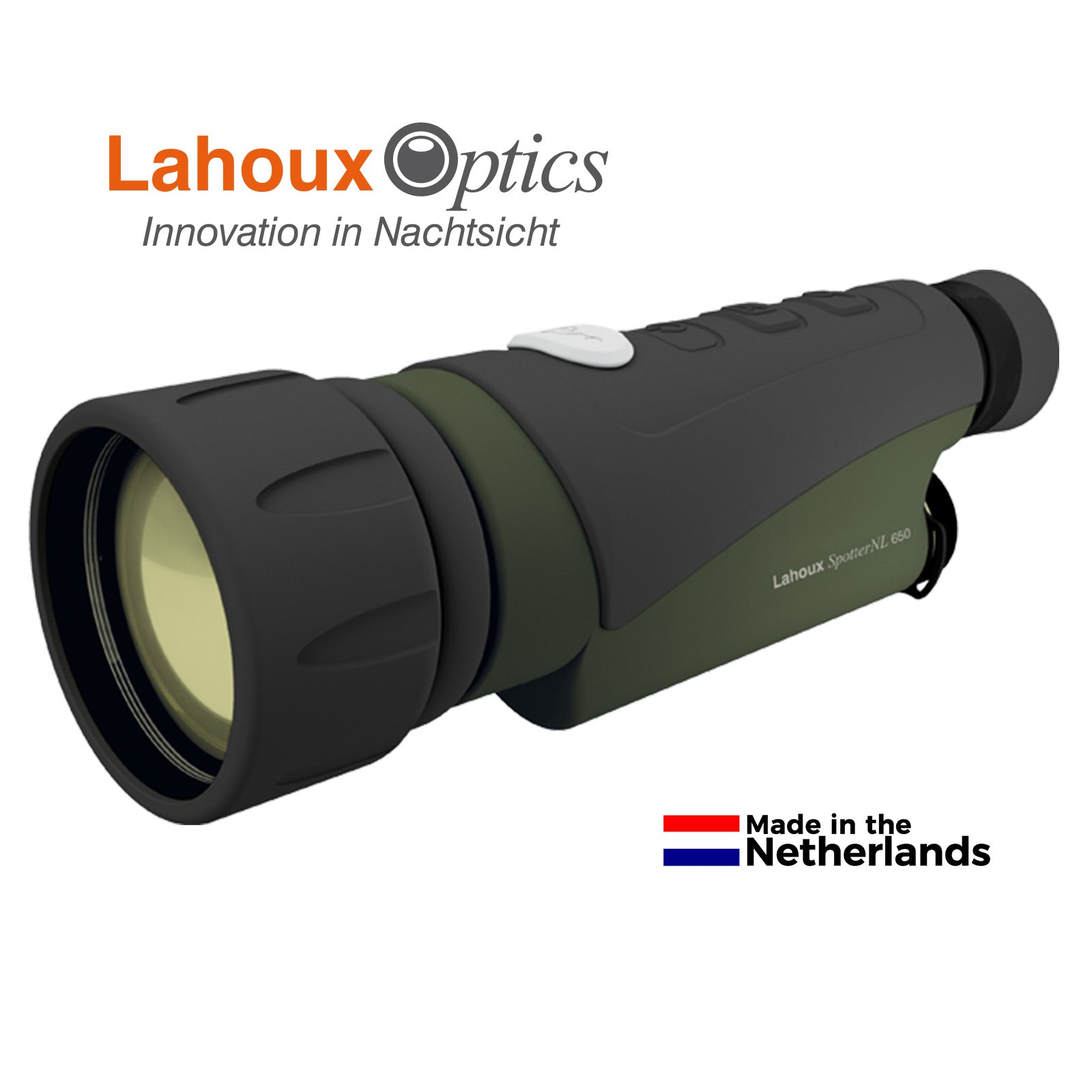 Es handelt sich hier um LAHOUX Spotter NL 650 Wärmebildkamera für die Jagd.