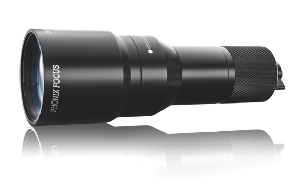 Es handelt sich hier um IR-Lampe für Nacht­sicht­vorsatz­gerät, Phönix Focus von Jahnke für die Jagd.